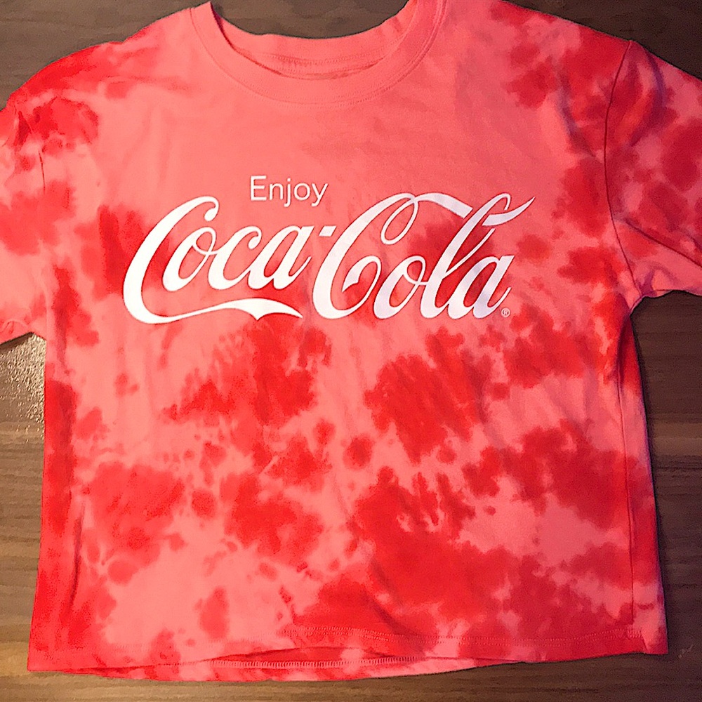Coca Cola cropped top